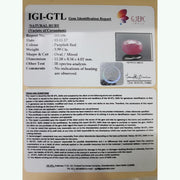 4.43 Ratti Natural New Burma ruby with Govt. Lab Certificate-(5661